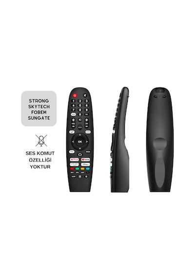 Ses Komutsuz Strong Whale Os-sungate-fobem-skytech Lcd Led Tv Kumandası