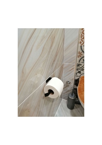 Buççin Online Mağaza Metal Mat Siyah Wc Kağıtlık Tuvalet Kağıtlığı Tuvalet Kağıdı Askısı Yapışkanlı Tasarım Çelik Siyah Çok Renkli