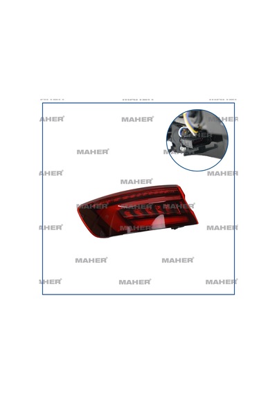 Bzt Audı A4 2015-2017 Ledli Stop Lambası Dış Sol 8w5945091b