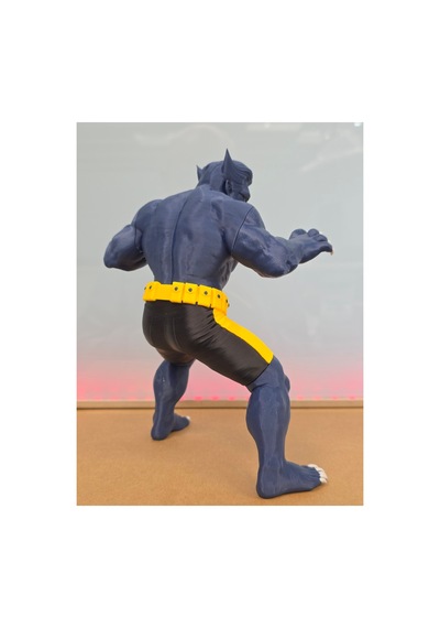 Beast X-man Figür 20cm-3d Baskı-kolleksiyonluk Biblo