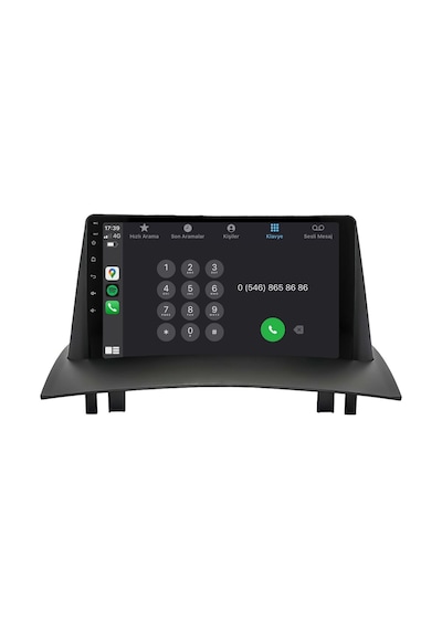 Renault Megane 2 Android Multimedya Sistemi 2004-2010 Crv-4444xaa