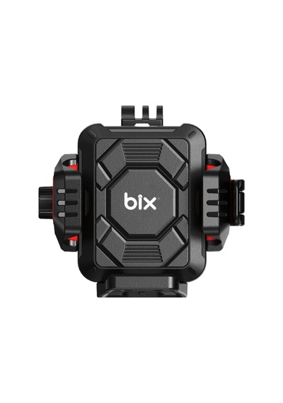 Bix Bmph04 Ayna Bağlantılı 360 Derece Ayarlanabilir 4 -7 Telefonlar İle Uyumlu Titreşim Önleyici Motosiklet Bisiklet Telefon Tutucu Siyah