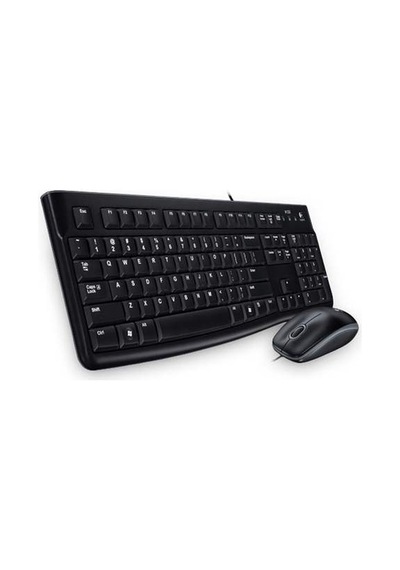 Logitech Mk120 Kablolu Set 920-002560 Siyah Optik