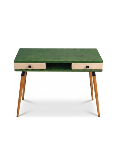 Mobenta Modest Desk: Masif Çalışma & Laptop Masası 2 Çekmece 1 Bölme - 120x60 Ye-bz Yeşil-krem Mobenta Modest Desk: Masif Çalışma & Laptop Masası 2 Çekmece 1 Bölme - 120x60 Ye-bz Yeşil-krem