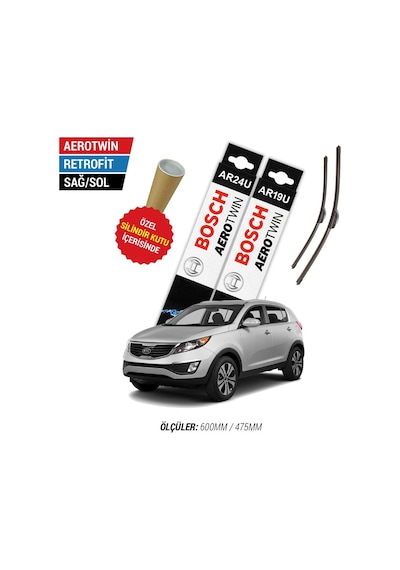 Kia Sportage Silecek Takımı 2011-2015 Bosch Aerotwin