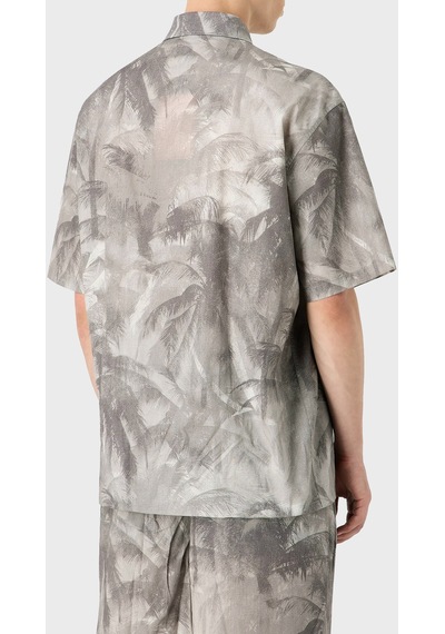 Emporio Armani Erkek Gömlek 3d1cg7 1nrdz F617 Gri Gri