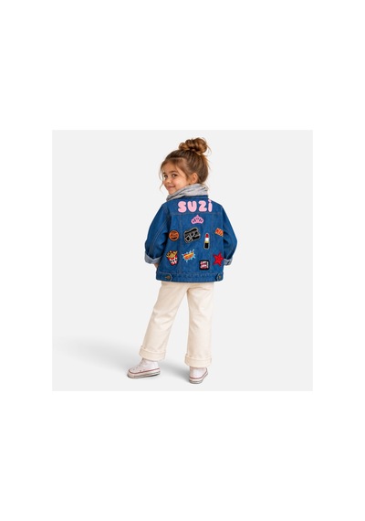 Bebe Kot Ceket İsim Kişiselleştirme Denim