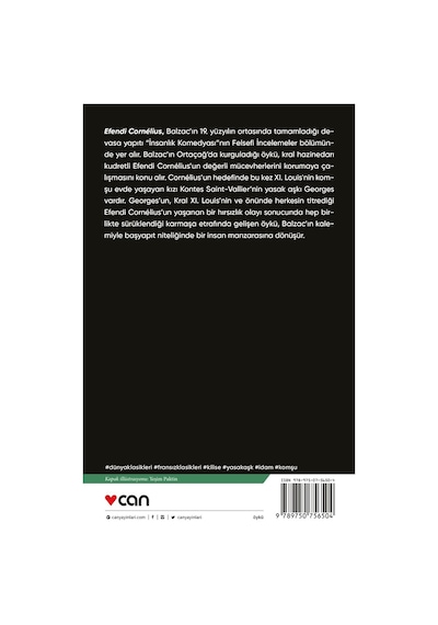 Efendi Cornélius - Honore de Balzac -  Can Yayınları