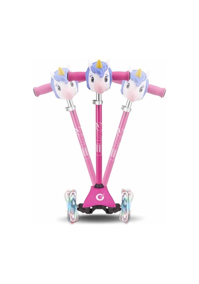 Evo Scooter 3tkr Unicorn Işıklı Pmb -sun Pembe