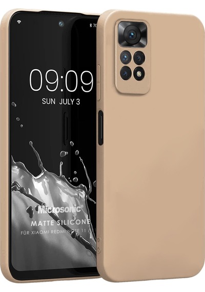Microsonic Matte Silicone Xiaomi Redmi Note 11S Kılıf
