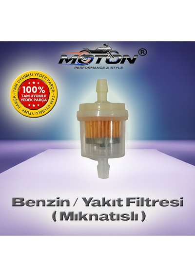 Scooter Cg Cup Çim Biçme Jeneratör Uyumlu Benzin / Yakıt Filtresi Ara Süzgeç 54845874