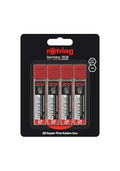 Super Polimer Kurşun Kalem Ucu 2b , 4'lü Paket, 0.7 Mm - 2094211