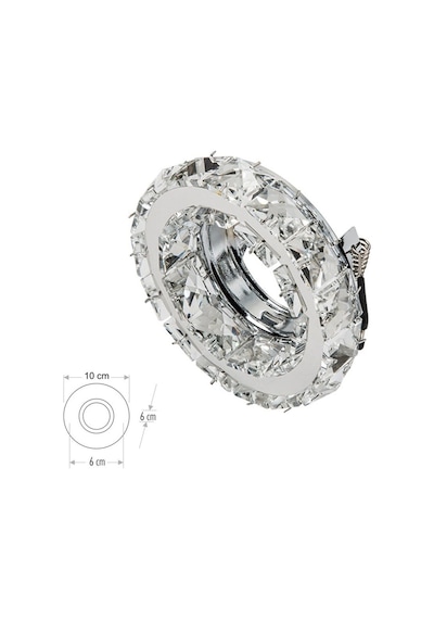 Cata Berfin Kristal Yuvarlak Dekoratif Cam Spot Ct-6584