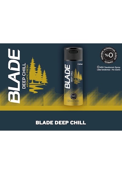 Blade Deep Chill Erkek Deodorant 150 ML
