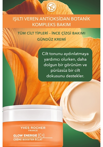 Tüm Ciltler İçin Işıltı Sağlayan Ve Cildi Dolgunlaştıran C Vitaminli Gündüz Kremi 50ml
