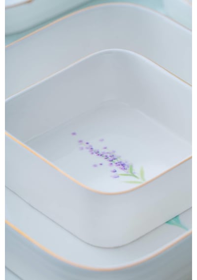 Acar Lavander 45 Parça Kahvaltı/yemek Takımı Çok Renkli
