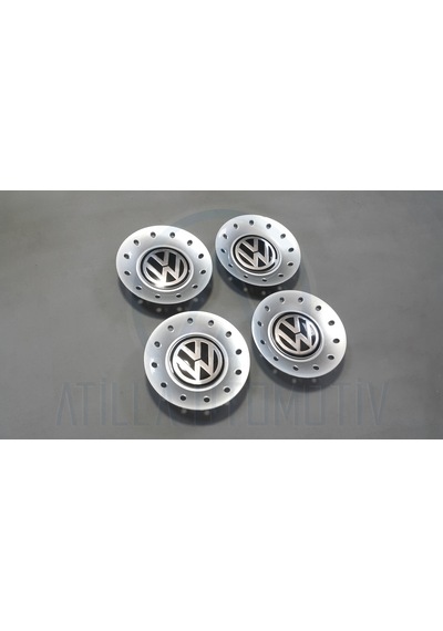 4 X Vw Golf 4 1998-2004 Çelik Jant Göbeği - Kapağı 164mm