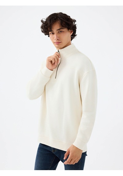 Loft Ekru Erkek Sweatshirt Lf2040575 Ekru