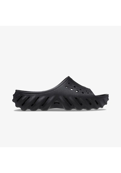 Crocs Echo Slide Unisex Siyah Terlik Düz 208170 Siyah