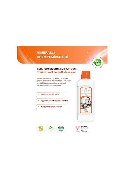 Mineralli Krem Temizleyici 4 Adet 700ml 1050gr 4'lü Set Diğer
