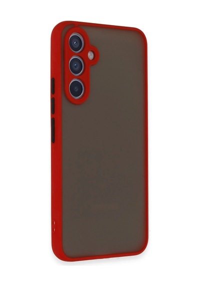 Ilkeshop Newface Samsung Galaxy Uyumlu A54 5g Kılıf Montreal Silikon Kapak - Kırmızı