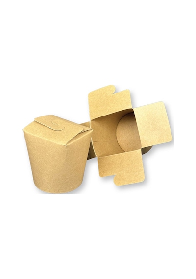 500 Adet 16 Oz Kraft Döner Box