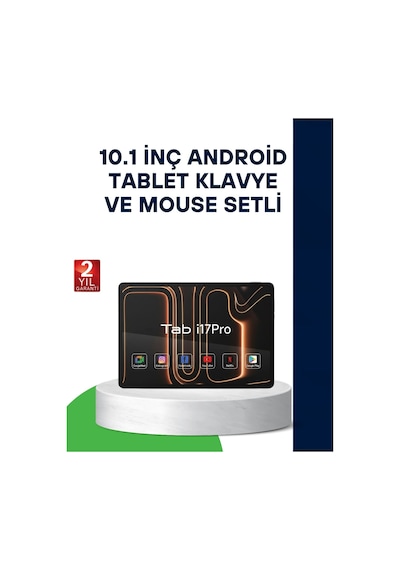 Mey İthalat 10.1 İnç Android Tablet Klavye Ve Mouse Setli 5g Destekli