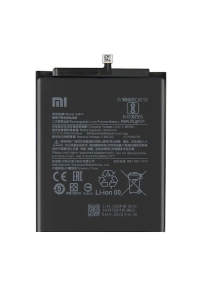 Xiaomi Mi 9 Lite Bm4F Batarya Pil 4030Mah