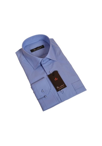 Dicotto Koyu Mavi Rahat Kesim Cepli Uzun Kol Regular Fit Erkek Gömlek - 150-23 001