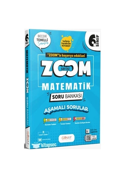 Günay 6.sınıf Matematik Soru Bankası Zoom Seri