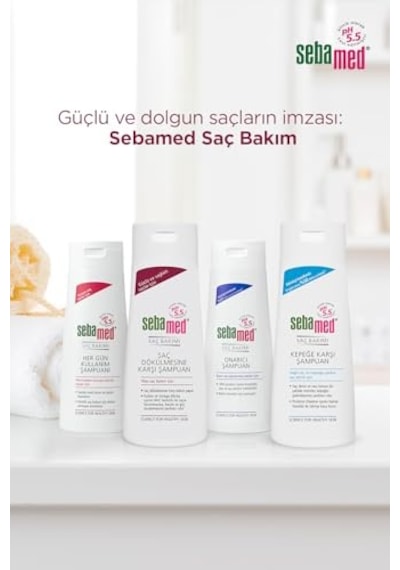 Sebamed Saç Dökülmesine Karşı Güçlendirici Etkili Kafein Ve Ginkgo Biloba İçerikli Şampuan 1000 Ml