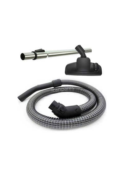 Fantom İle Uyumlu Canister Dc 2800 Elektrikli Süpürge Çelik Telli Hortum Emici Yer Başlığı Teleskopi