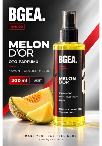 Bgea Melon D Or Kavun Kokulu Oto Parfümü Golden Melon Sprey 200 Ml