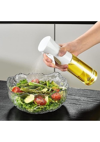 Sprey Yağdanlık Cam Şişe Yağ Püskürtücü 225 Ml Airfryer Kızartma Izgara Salata İçin Yağlık Diğer