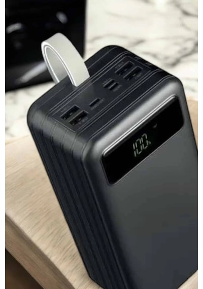 Powerbank 60.000 Mah 4 Portlu Uzun Şarj Süreli Dijital Göstergeli Çok Renkli 24119404