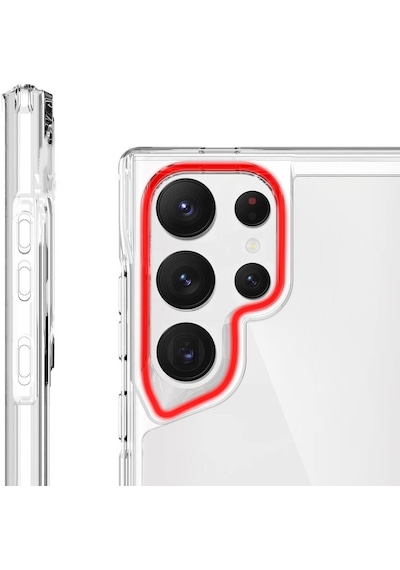 Zore Galaxy S24 Ultra Uyumlu Msra T-max Kılıf-renksiz Renksiz