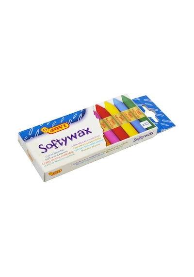 Jovi Softwax 10 Renk Yumuşak Mum Boya