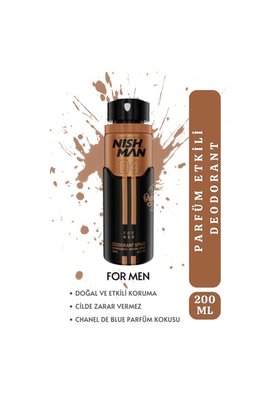 Erkek Sprey Deodorant 21 Saat Etkili Koruma - Blue Man - 200 Ml