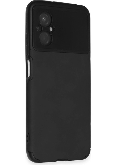 Newface - 397 - Xiaomi Poco M5 Kılıf Loop Deri Silikon - Metemıx - - Siyah Sıyah