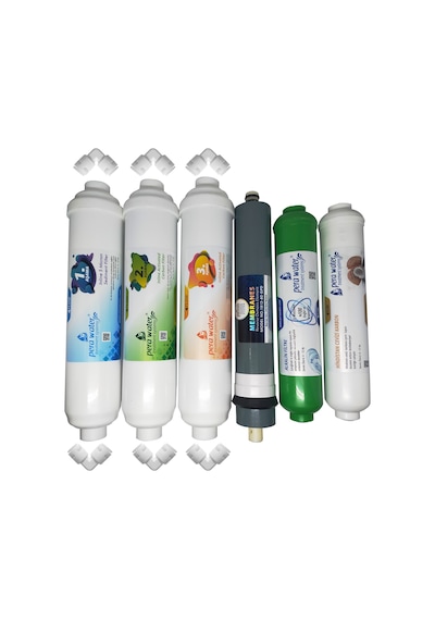 Pera Water Kapalı Kasa Su Arıtma Platinium Mebran 6Lı Alkali Set