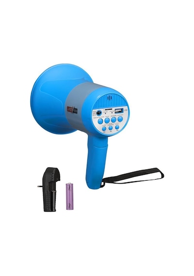 Lastvoice Mgf-50 Usb Şarjlı El Megafon 50 Watt Kayıt Usb Siren Şarj Aleti İçerisinde