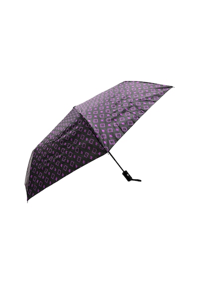 Marlux Tam Otomatik Mor Kare Desenli Şemsiye 7110d 709805 Mor