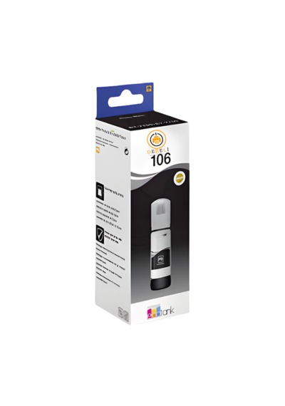 Drl Premium 105 / 106 %100 Uyumlu Siyah Black Mürekkep