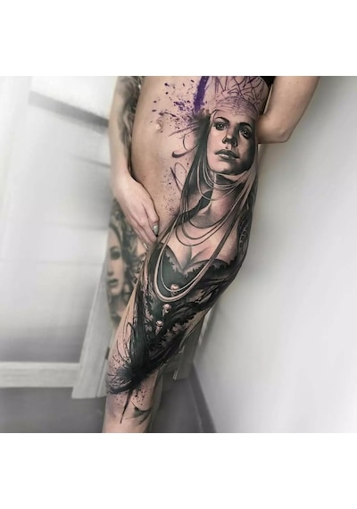 Nox Violet Tattoo Stencil Ink Mor El Çizimi Stencil Mürekkebi 2oz