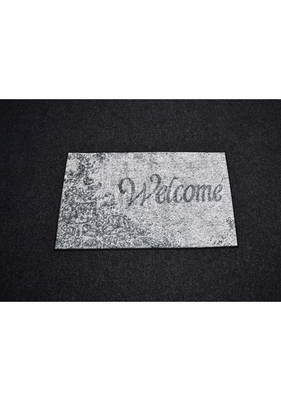 Zehra Abla Halı Yeni Lüks Dekoratif Welcome Paspas Tasarım Digital Baskı Makine Halısı 7149 Çok Renkli