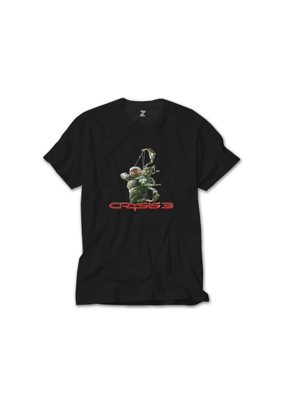 Crysis Three Bowman Siyah Tişört Siyah