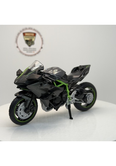Kawasaki Ninja H2r - 1:18 Ölçek 12cm Kutulu Diecast Model
