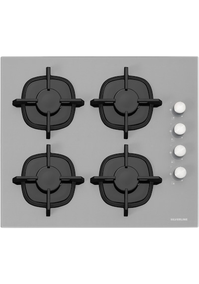 Silverline BO6504S01 - CS5343S01 - 3457 Soho 60 Gri Cam Ankastre Set