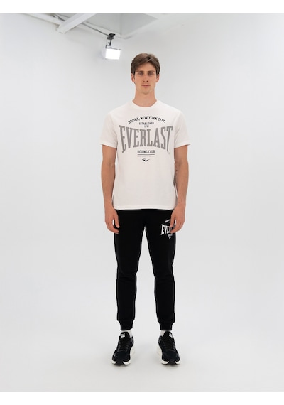 Everlast Bronx Nyc Regular Beyaz Erkek Tişört Beyaz