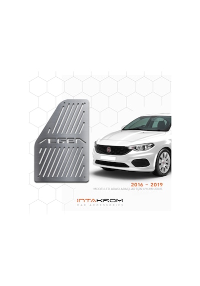 intakrom Fiat Egea Krom Ayak Dinlendirme Pedalı - 2015 - 2019 N11.4525